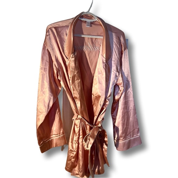 Blush Bridesmaid Robe - Picture 2 of 3